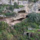 Uno scorcio della gravina di Petruscio a Mottola